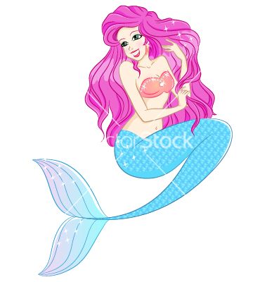 Mermaid Clip Art Free Download Beautiful Mermaid Vector Art 380x400 Mermaid Clip Art Free Download Beautiful Mermaid Vector Art