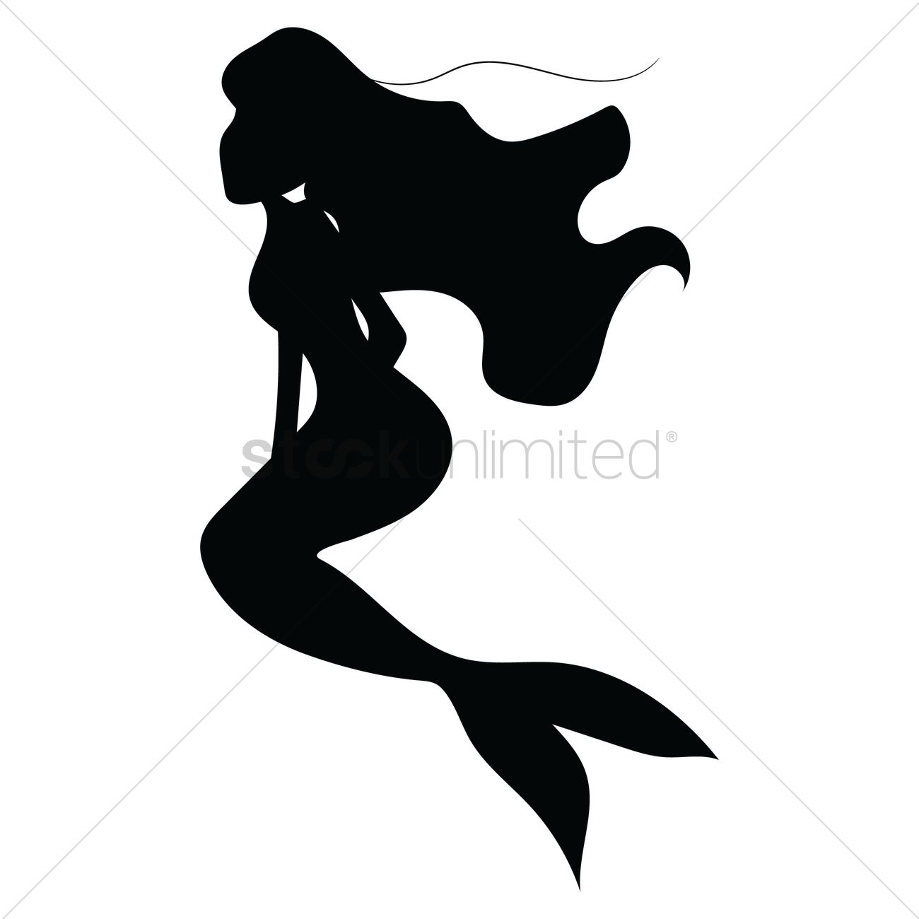 Mermaid Vector Images At Collection Of Mermaid Vector