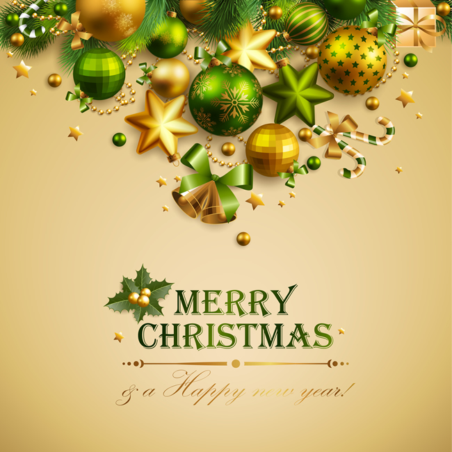 650x650 Merry Christmas Free Vector Graphic Download