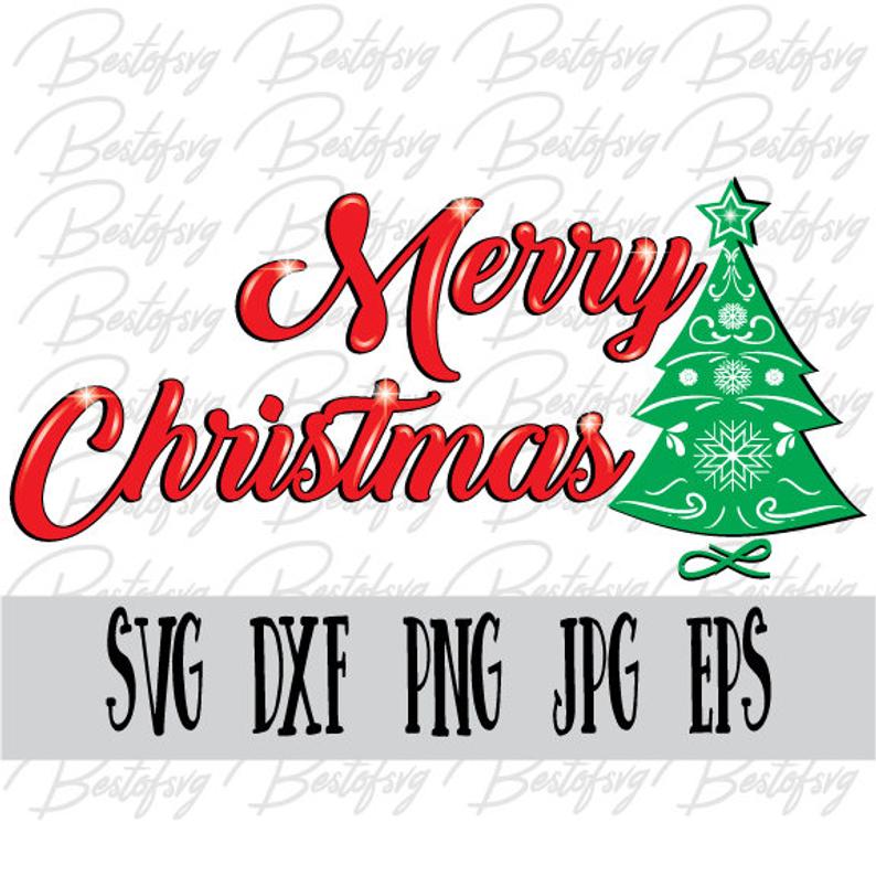 794x794 Merry Christmas Vector Dxf Png Instasnt Etsy