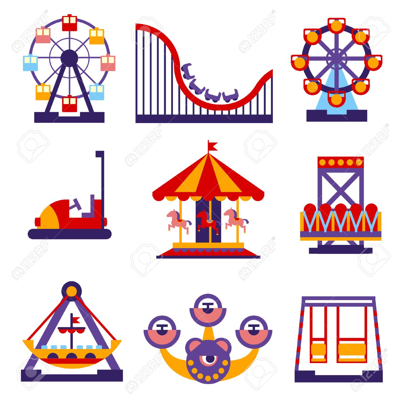 1300x1300 Merry Go Round Icon
