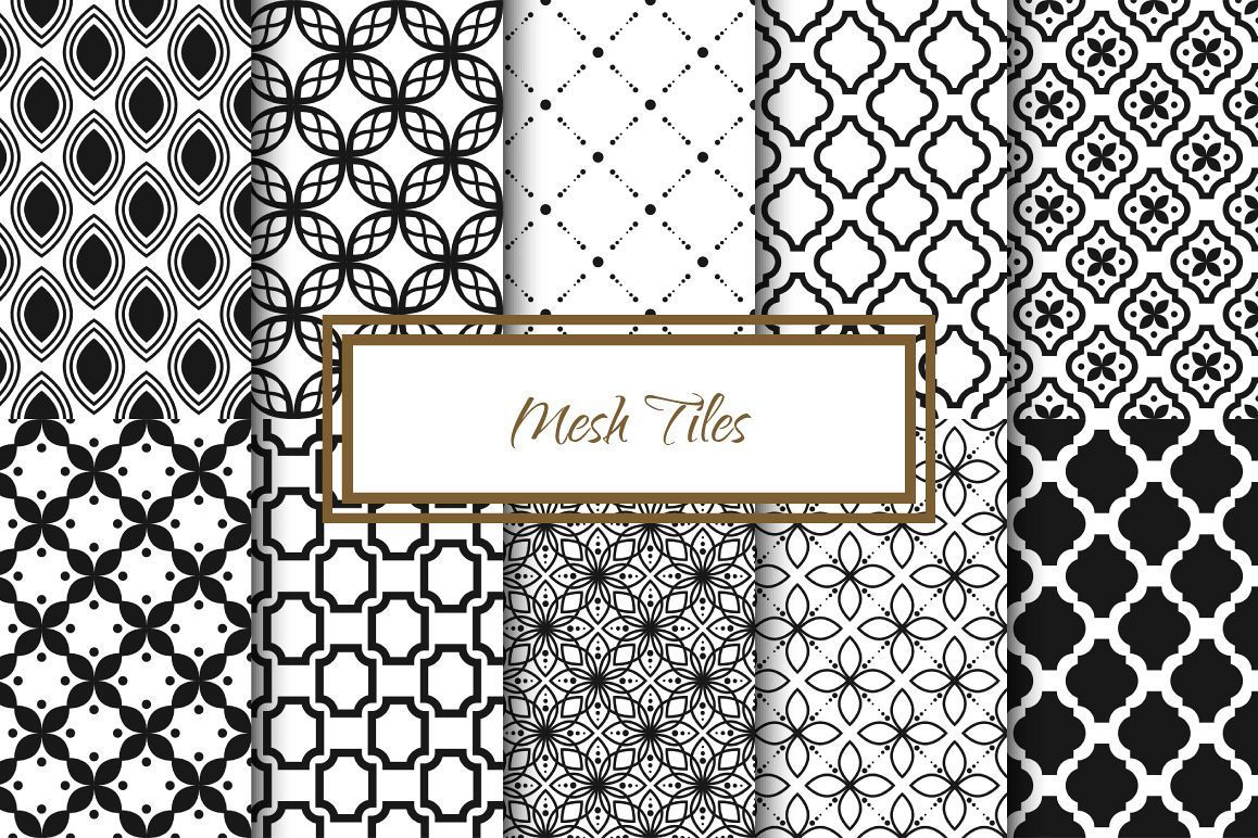 Mesh Tile Vector Patterns 1158x772 Mesh Tile Vector Patterns