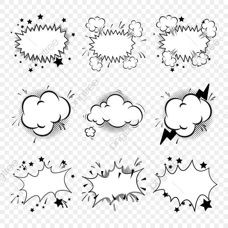 800x800 Speech Bubble Vector Collection Png, Speech, Bubble, Bubble