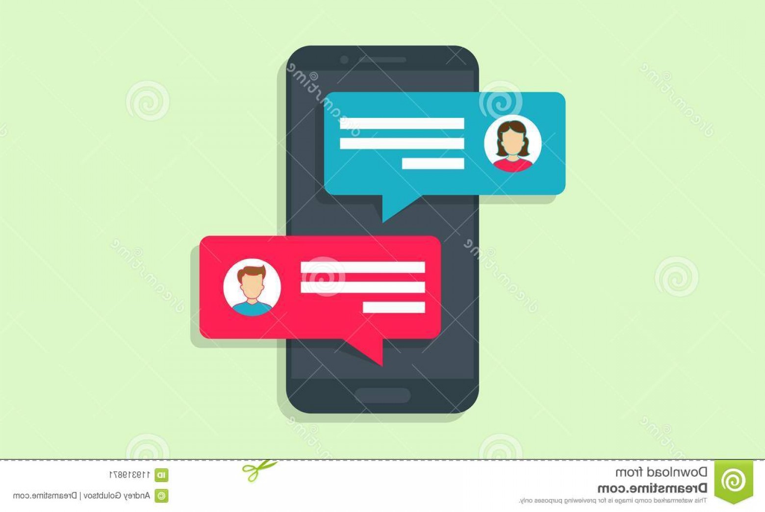 2-947-text-message-vector-images-at-vectorified