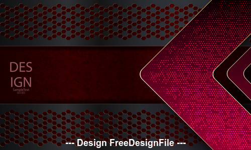 500x300 Dark Red Arrow Metal Background Vector Free Download