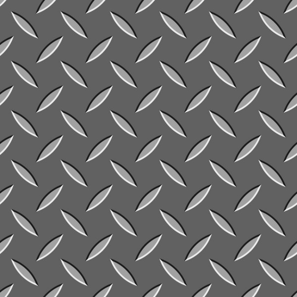 600x600 Diamond Plate Metal Backgrounds Vector Tiles