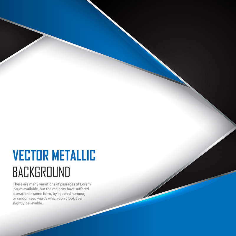 800x800 Modern Abstract Blue And Black Metallic Background, Background