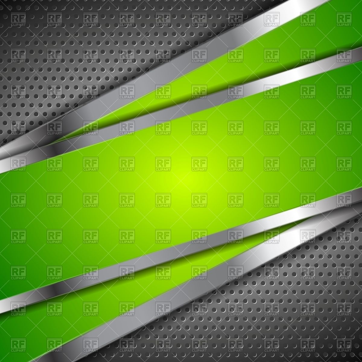 1200x1200 Abstract Green Metallic Perforated Background Vector Image