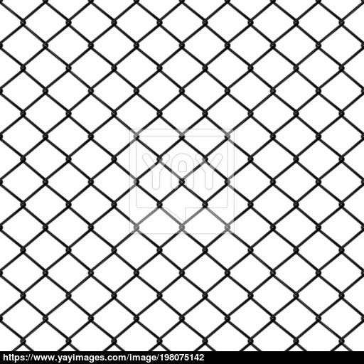 512x512 Seamless Metal Mesh, Vector Illustration Vector