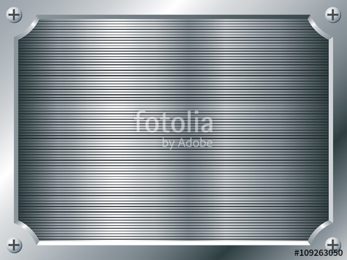 Metal Plate Vector