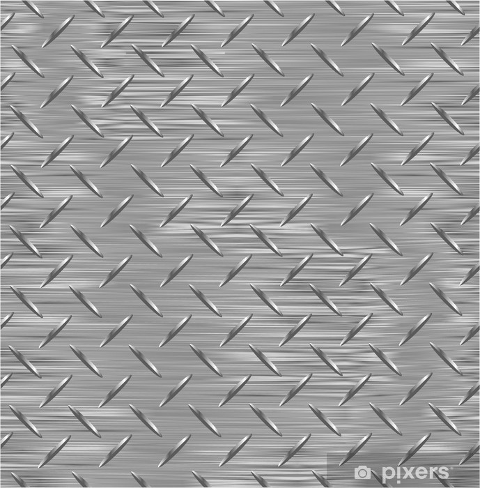 689x700 Metal Plate Seamless Vector Texture Wall Mural