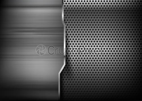 500x356 Abstract Background Hold Polished Metal Stock Vector Crushpixel
