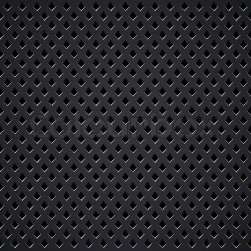 Dark Metal Diamond Perforated Grill Stock Vector Colourbox 800x800 Dark Metal Diamond Perforated Grill Stock Vector Colourbox