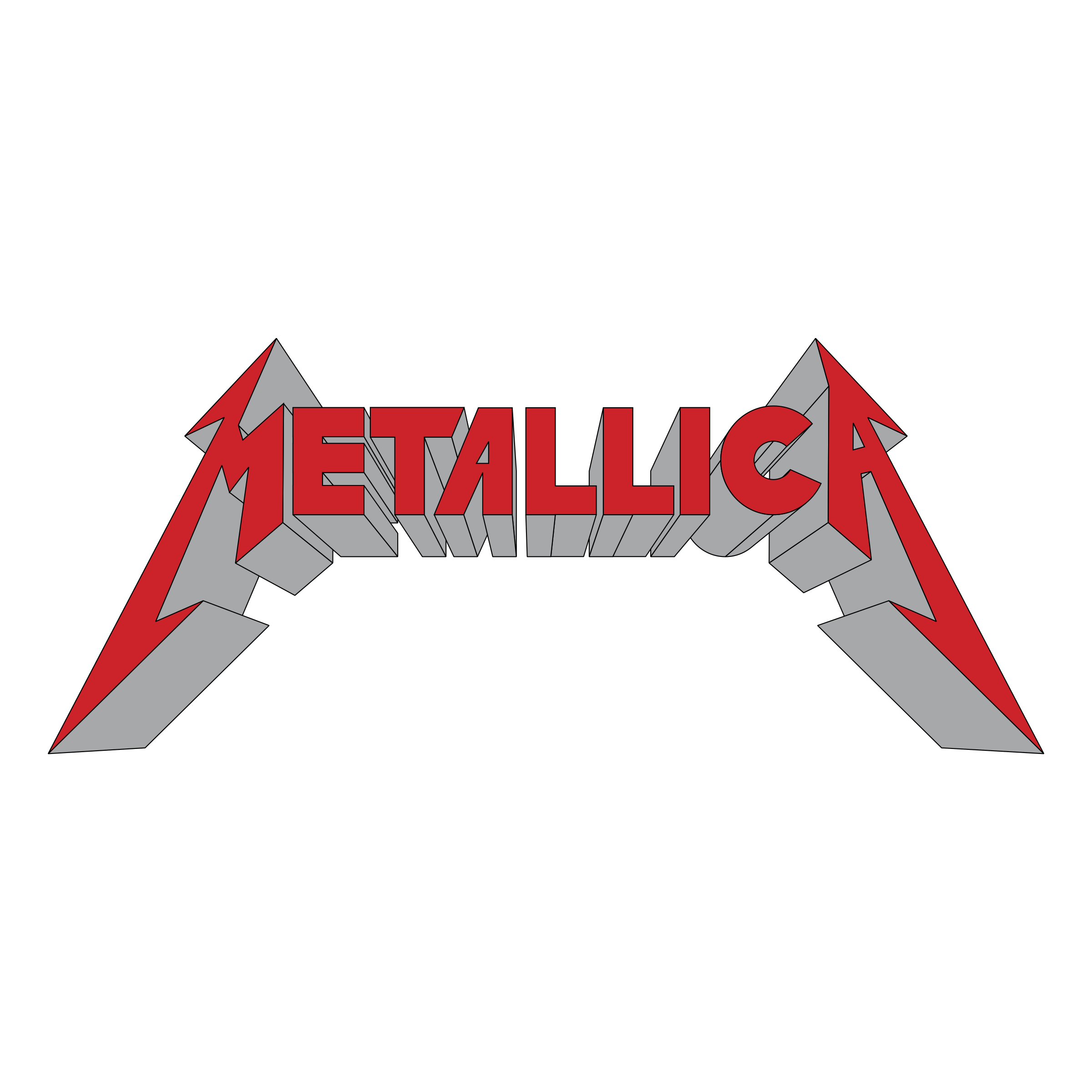 2400x2400 Metallica Logo Png Transparent Vector
