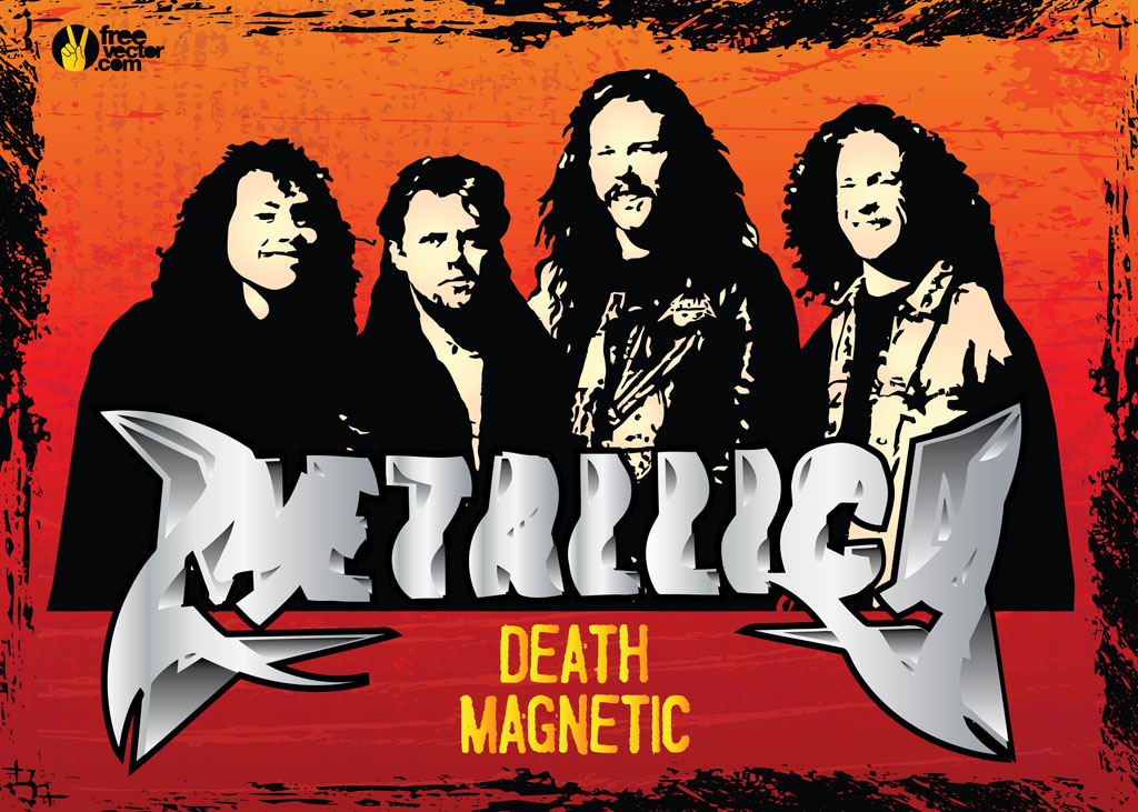 1024x731 Metallica Vector Vector Art Graphics