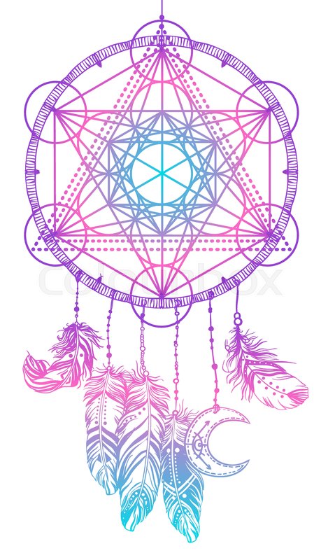 469x800 Native American Indian Talisman Dream Stock Vector Colourbox