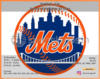 340x270 Mets Baseball Logo Etsy