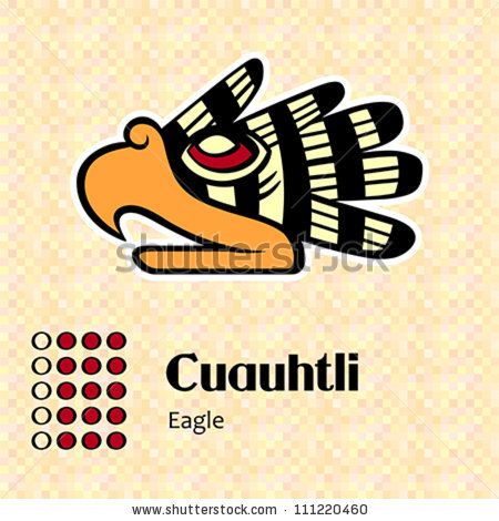 450x470 Stock Vector Aztec Calendar Symbols