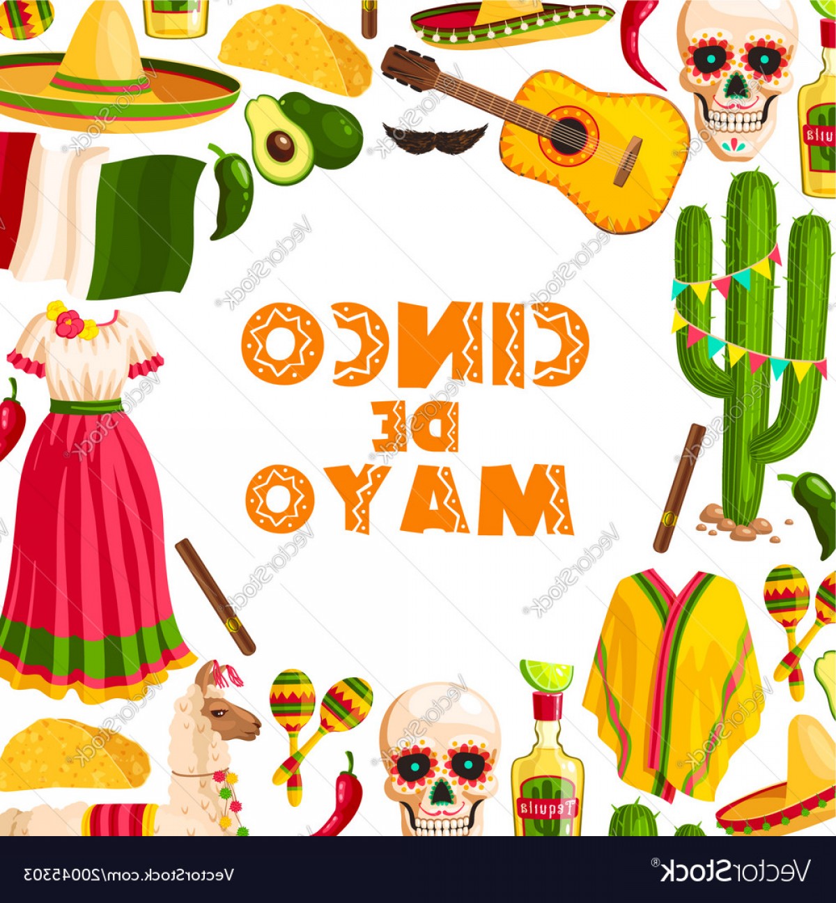 Mexican Fiesta Vector at Vectorified.com | Collection of Mexican Fiesta ...