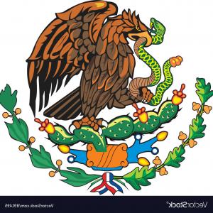 Mexican Flag Eagle Vector at Vectorified.com | Collection of Mexican ...