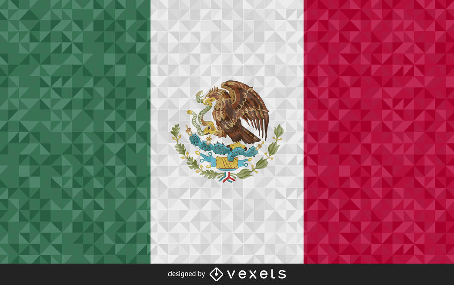 Flag Of Mexico Abstract Design 900x566 Flag Of Mexico Abstract Design