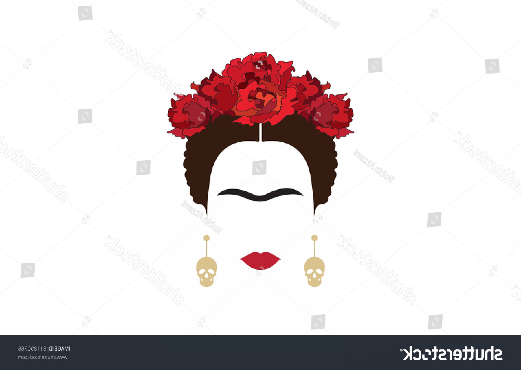 1800x1278 Inspiration Frida Portrait Modern Mexican Woman Soidergi