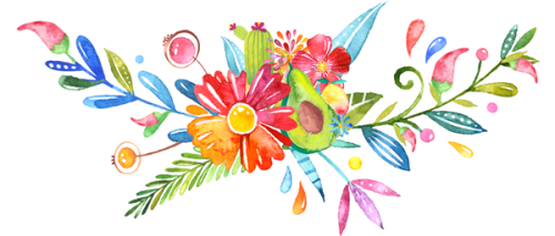 500x213 Mexican Flower Png Vector, Clipart