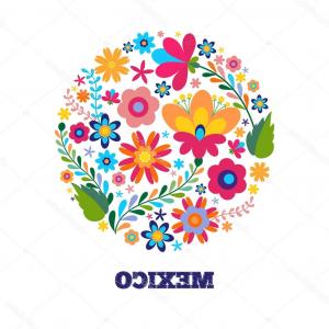 Mexican Flower Vector at Vectorified.com | Collection of ...