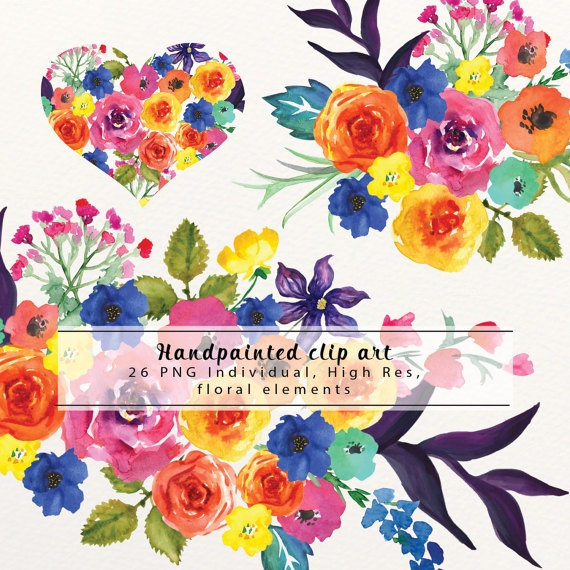 570x570 Mexican Paper Flowers Clipart