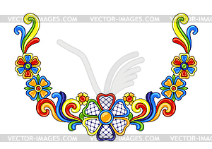 300x211 Mexican Decoration With Ornamental Flowers
