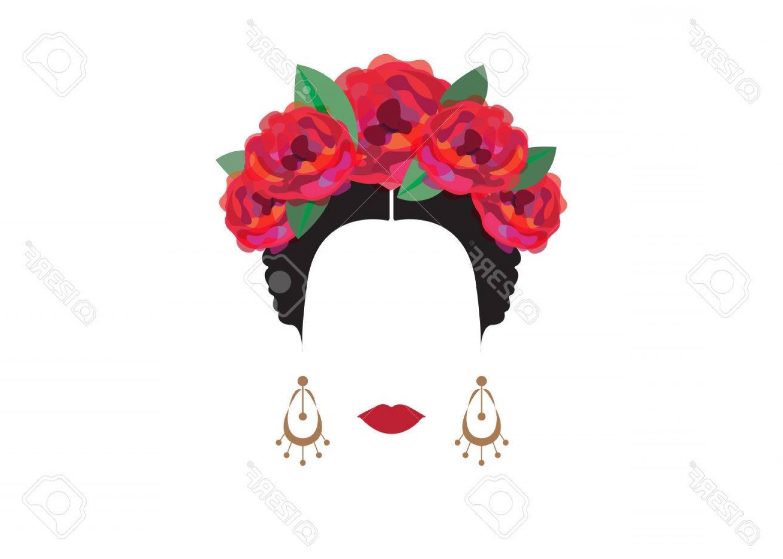 Mexican Flowers Vector at Vectorified.com | Collection of Mexican ...