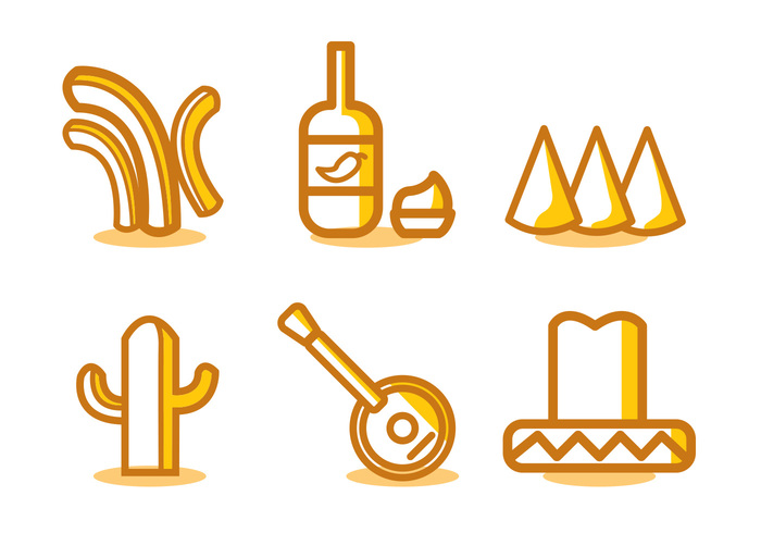 700x490 Mexican Food Vector Set Free Vectors Ui Download