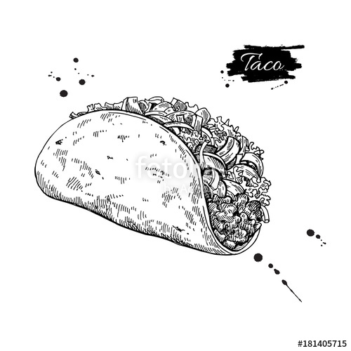 Mexican Food Vector at Vectorified.com | Collection of Mexican Food ...