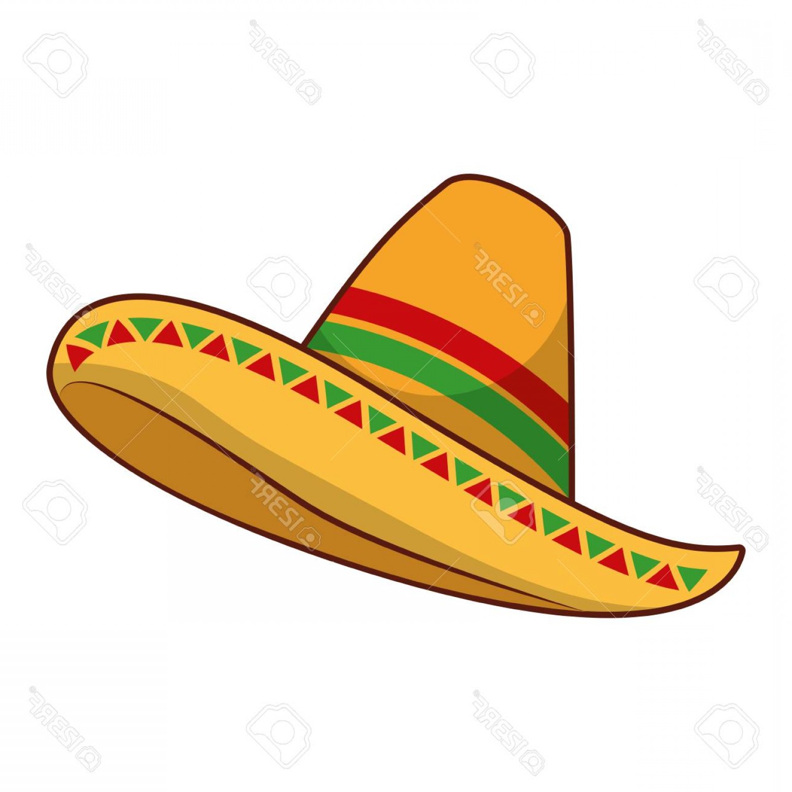 Mexican Hat Vector at Vectorified.com | Collection of Mexican Hat ...