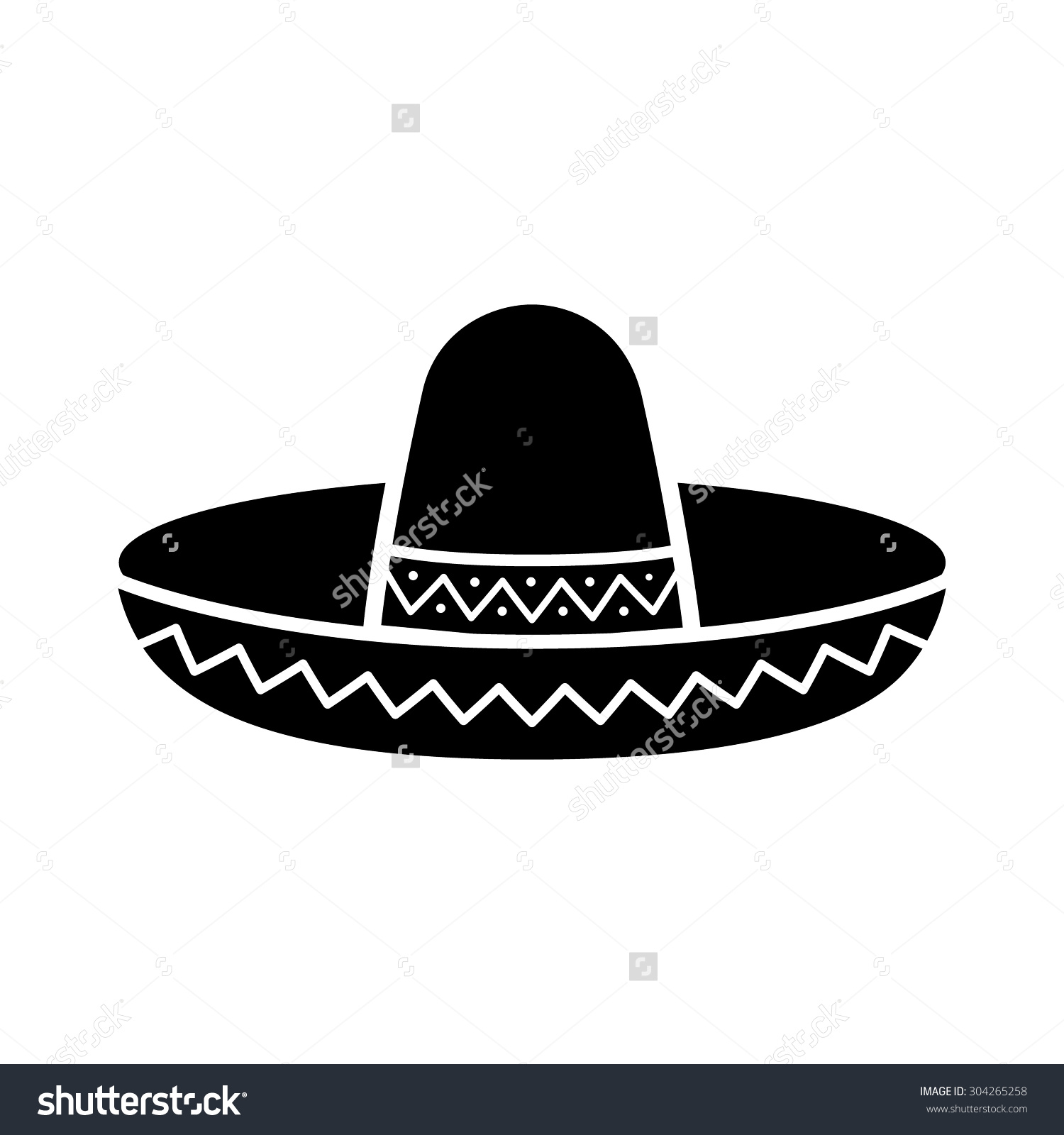 1500x1600 Sombrero Hats Clipart Silhouette Free Cliparts Download