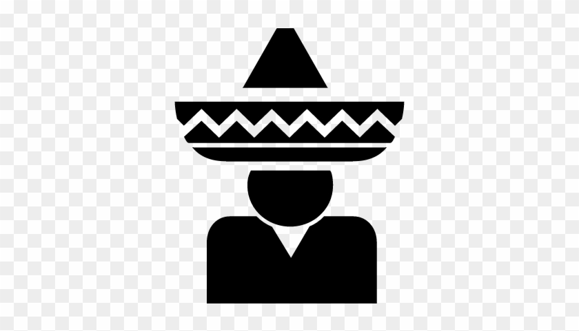840x481 Horseman Of Mexico With Typical Mexican Hat Vector