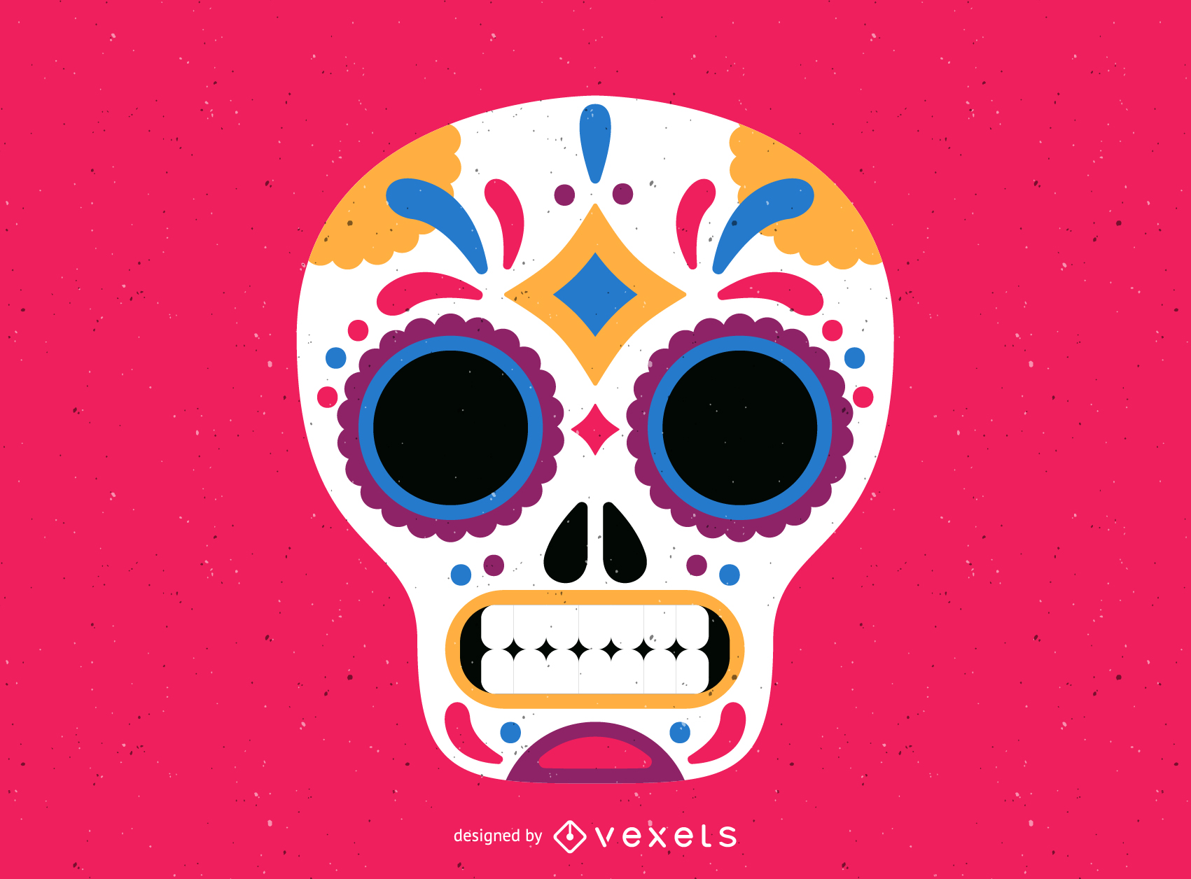 1701x1256 Sugar Skull Vector