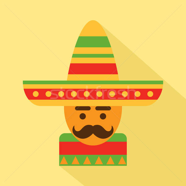 Mexican Man In Sombrero Vector Illustration Sergey Burtsev 600x600 Mexican Man In Sombrero Vector Illustration Sergey Burtsev