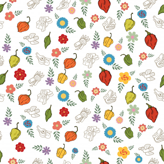 626x626 Mexican Texture Vector Premium Download