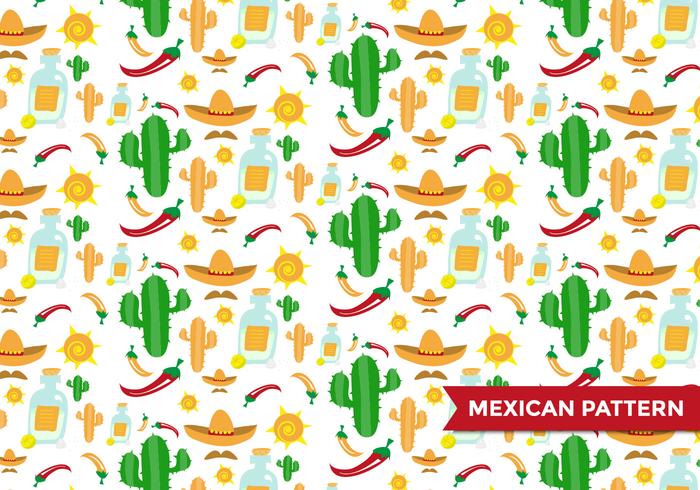 700x490 Mexican Pattern Vector