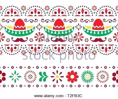 382x320 Mexican Vector Flowers Wallpaper
