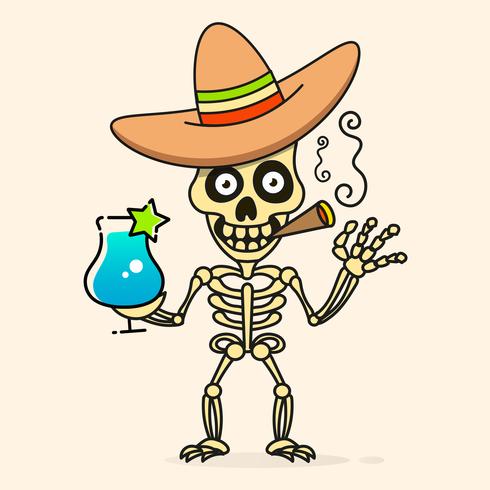 490x490 En El Sombrero Sombrero Mexicano Vector