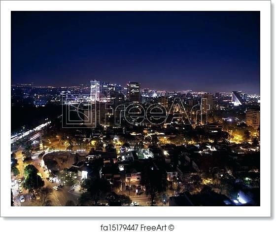 560x470 Mexico City Skyline