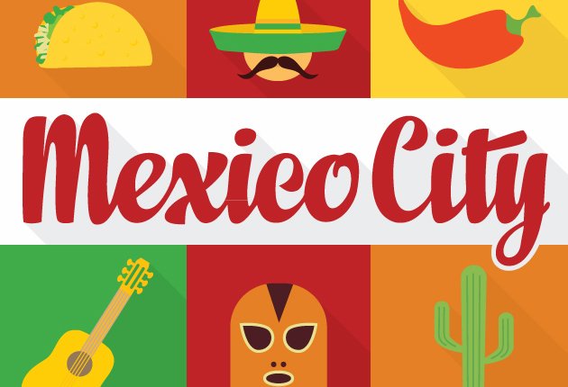 630x430 Mexico City Vector