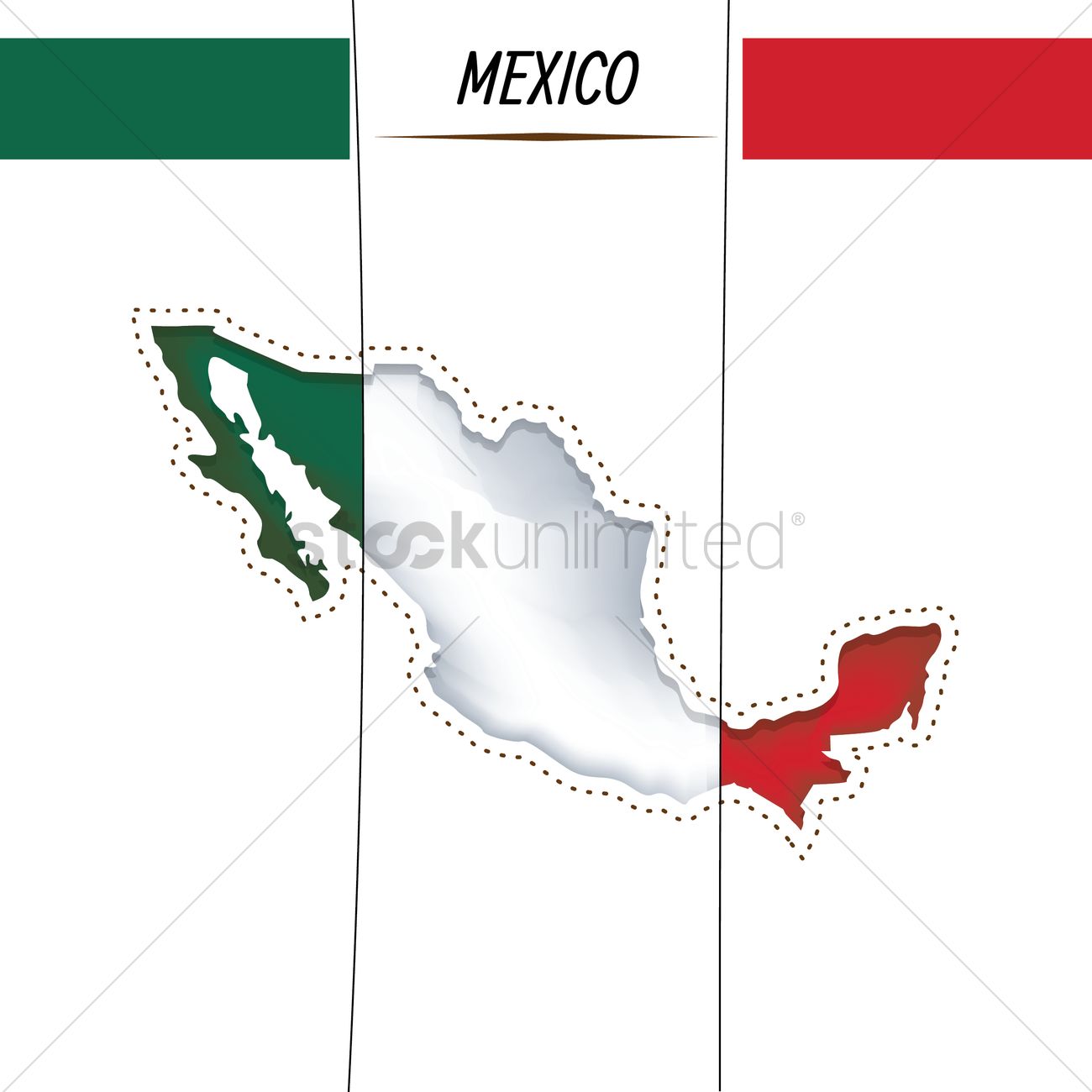 1300x1300 Mexico City Vector Image