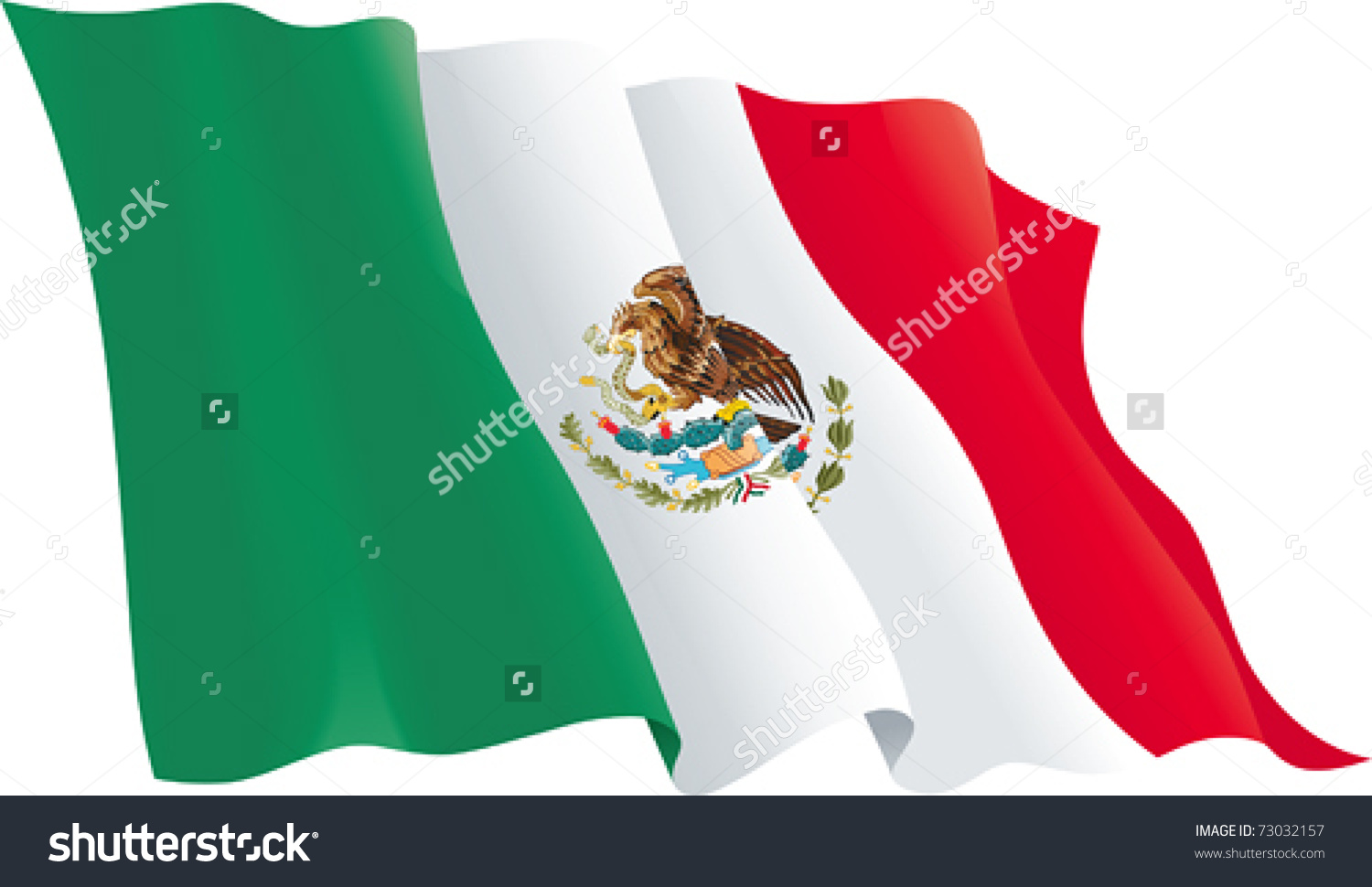 Mexico Flag Vector Free at Vectorified.com | Collection of Mexico Flag ...