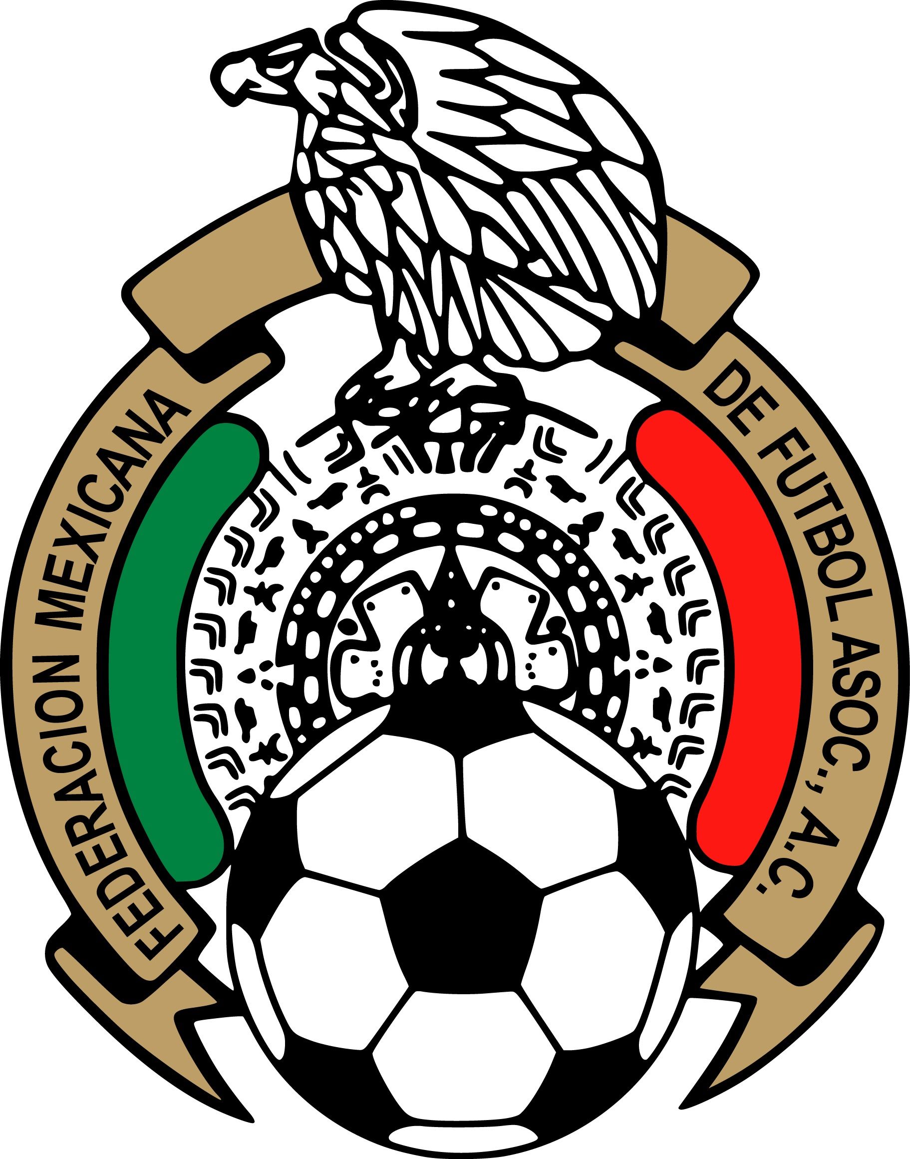 1823x2321 Mexican Football Federation Mexico National Football Team Logo