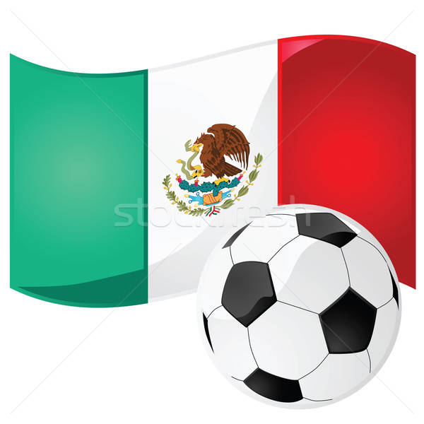 600x600 Mexico Soccer Vector Illustration Bruno Marsiaj