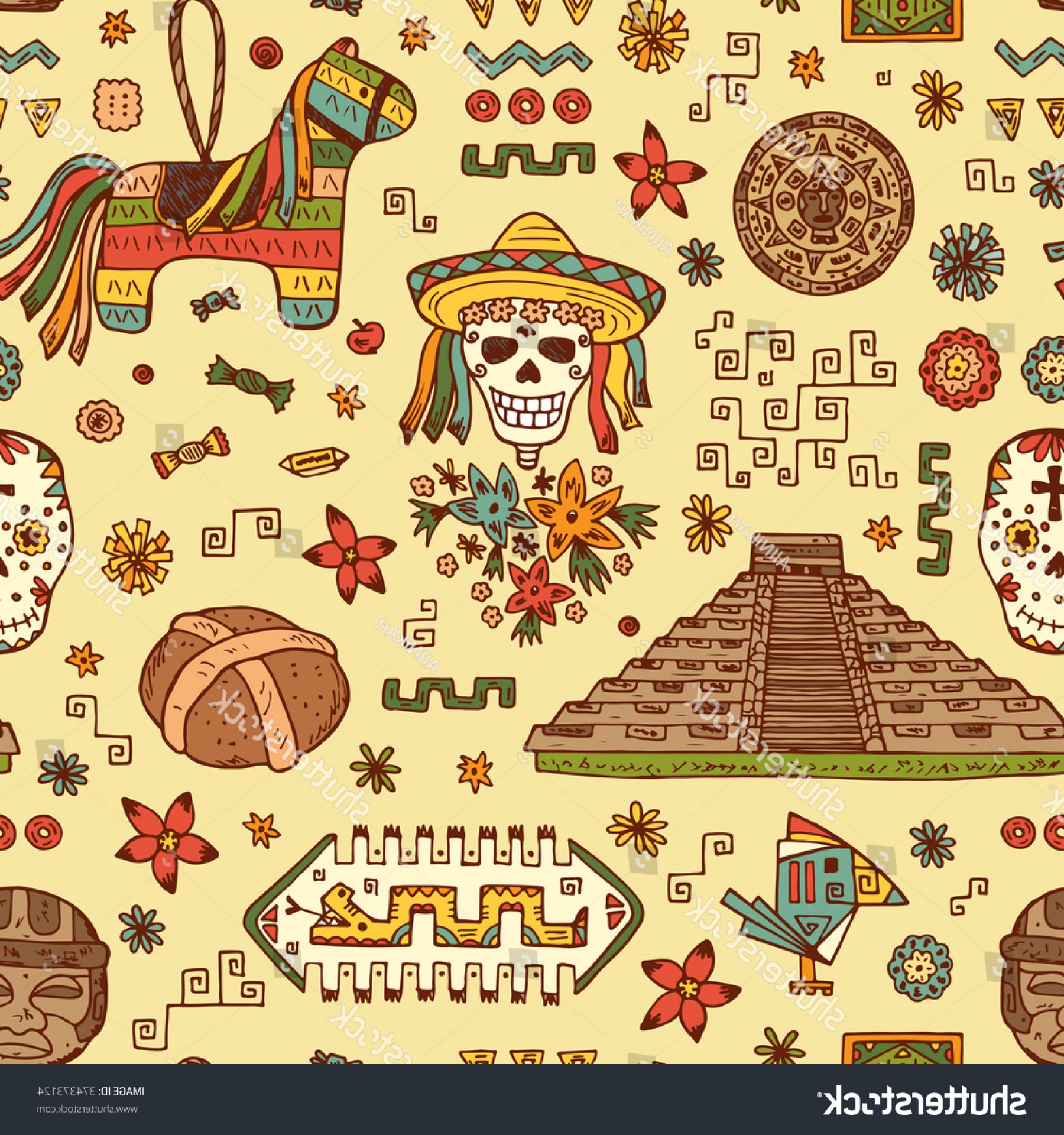 1800x1920 Mexican Vector Art Catchsplace