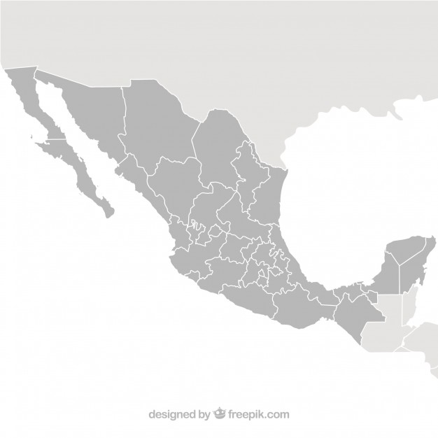 626x626 Mexico Map Vector Vector Free Download
